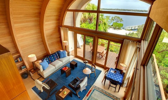 11 Rumah Kayu Unik dan Cantik, Bikin Hunian Jadi Estetik 11 Rumah Kayu Unik dan Cantik