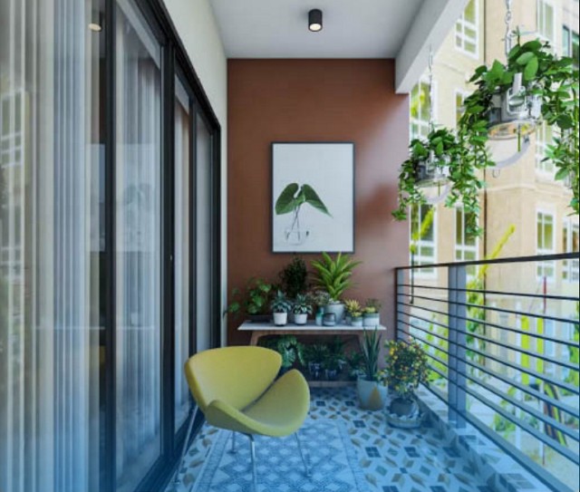 Desain Balkon Minimalis