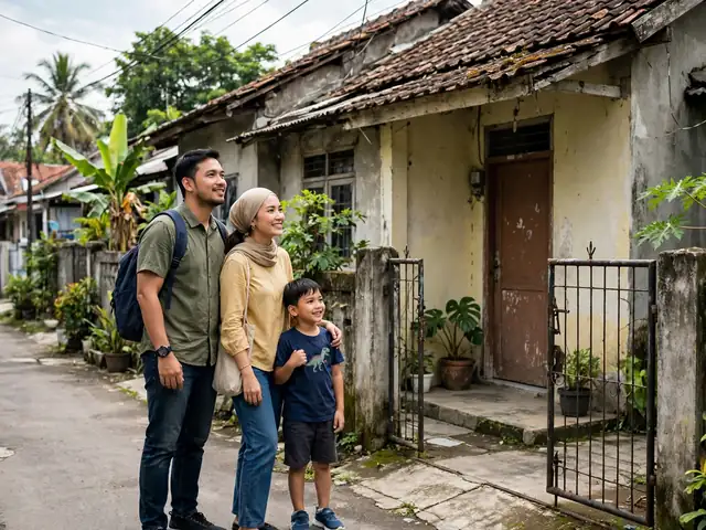 Proses KPR rumah second untuk keluarga yang membeli rumah bekas di Depok
